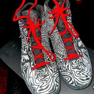 Jordan 23 FlightSpeed Patterned Knit w/Red Accents US 12 UK 11